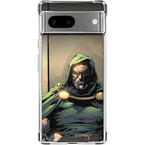 Marvel Dr. Doom Doctor Victor Von Doom Google Pixel 8a Clear Case
